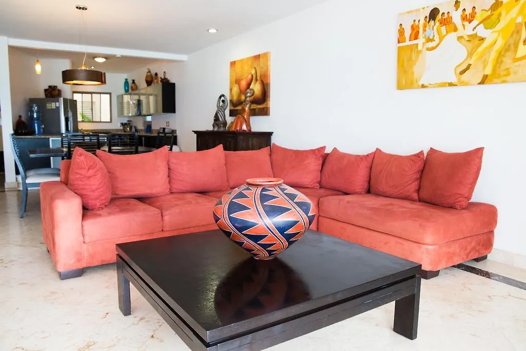 Ocean Front Corto Maltes 104 In Downtown Apartment Playa del Carmen